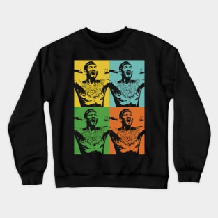 Retro The Blessed Man Max Holloway Crewneck Sweatshirt